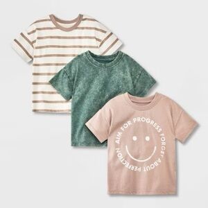 Grayson Mini • Smile Tees Set of 3 in size 12 Months